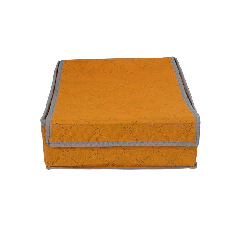 Органайзер для нижнего белья с крышкой 7 отделений оранжевый - фото 4 - id-p72103797