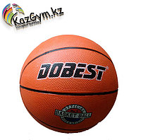 Мяч баскетбольный DOBEST RB5 р.5 резина, оранж.