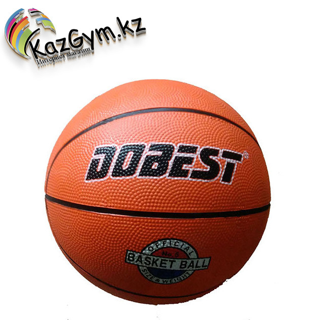 Мяч баскетбольный DOBEST RB7-0886 р.7 резина, оранж. - фото 1 - id-p67624820