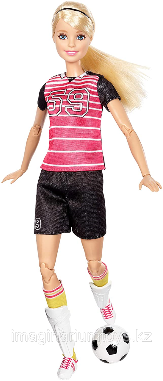 Кукла Barbie Made to Move Безграничные движения Футболистка, фото 1