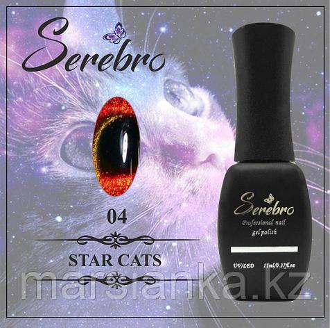 Гель лак Serebro Star cats №04, 11мл, фото 2