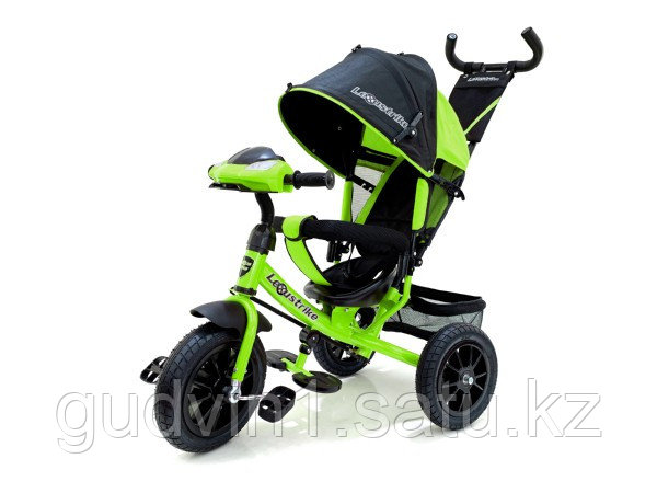 Велосипед 3-х колесный Lexus Trike с музыкальной панелью,светло-зеленый 01-13491