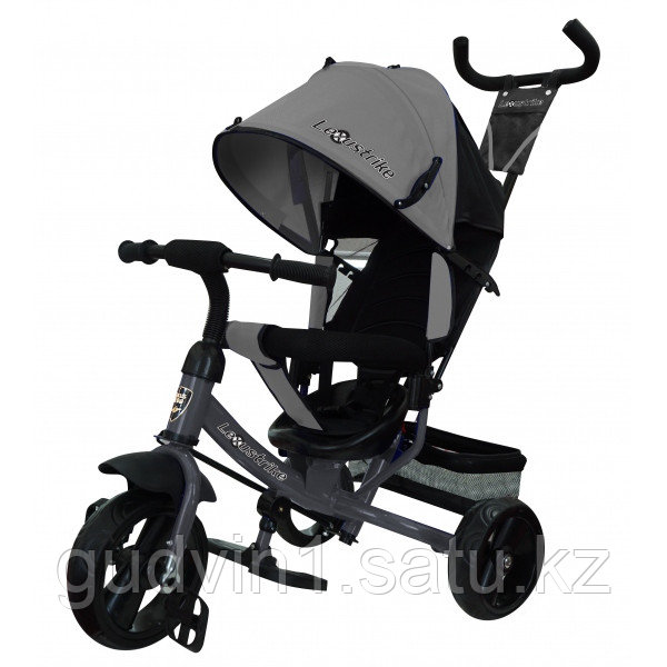 Велосипед 3-х колесный Lexus Trike, колеса пластик, серый 01-12591