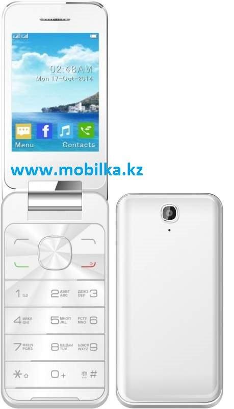 Простой телефон раскладушка с поддержкой 2-х сим карт, ID1605F - фото 2 - id-p74458300