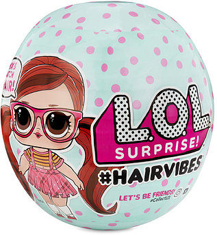 L.O.L. Surprise Кукла ЛОЛ со сменными париками, HairVibes (Оригинал) - Кукла LOL с прядями для причесок