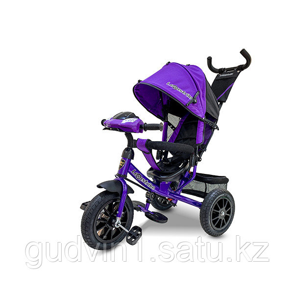 Велосипед 3-х колесный Lexus Trike с музыкальной панелью, фиолетовый 01-13492