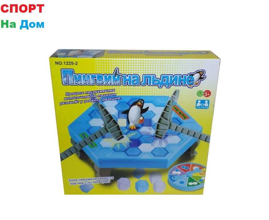 Детская настольная игра "Пингвин на льдине" Возраст от 3+