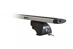 Багажник на интегрированные рейлинги с замком, 125 см, `крыло`