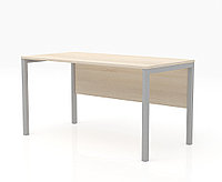 Письменный стол ТН310ГЗ+ТН312К-22+ТН120ГЗ, ТН310ГЗ+ТН314К-22+ТН140ГЗ, ТН310ГЗ+ТН316К-22+ТН160ГЗ 1400, Наличие технологического отверстия в столешнице, Сетевые кабеля в конструкции металлических оснований столов., наличие царги, 700, стол, с цельной столеш