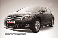 Защита переднего бампера d76 Toyota Venza (2013)