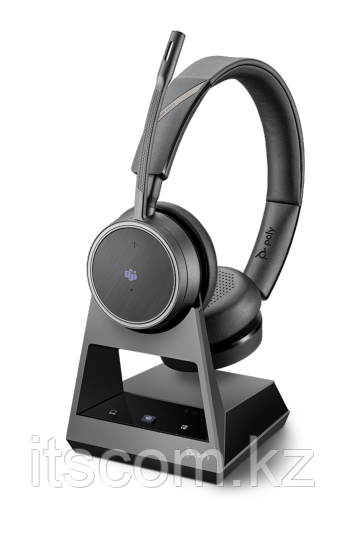 Беспроводная гарнитура Poly Plantronics Voyager 4220 Office, 2-way Base, MS Teams, USB-C (214602-05)