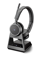 Poly Plantronics Voyager 4220 Office сымсыз гарнитурасы, 2 жақты негіз, MS Teams, USB-A (214003-05)