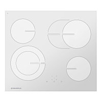 Электрическая панель MAUNFELD MVCE59.4HL.1SM1DZT-WH, белое стекло