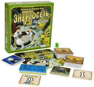 Настольная игра Энергосеть. карточная