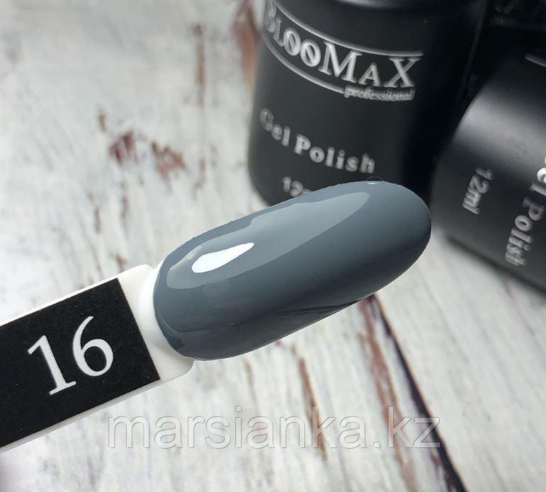 Гель лак BlooMax №16 с ароматом клубники, 12 мл