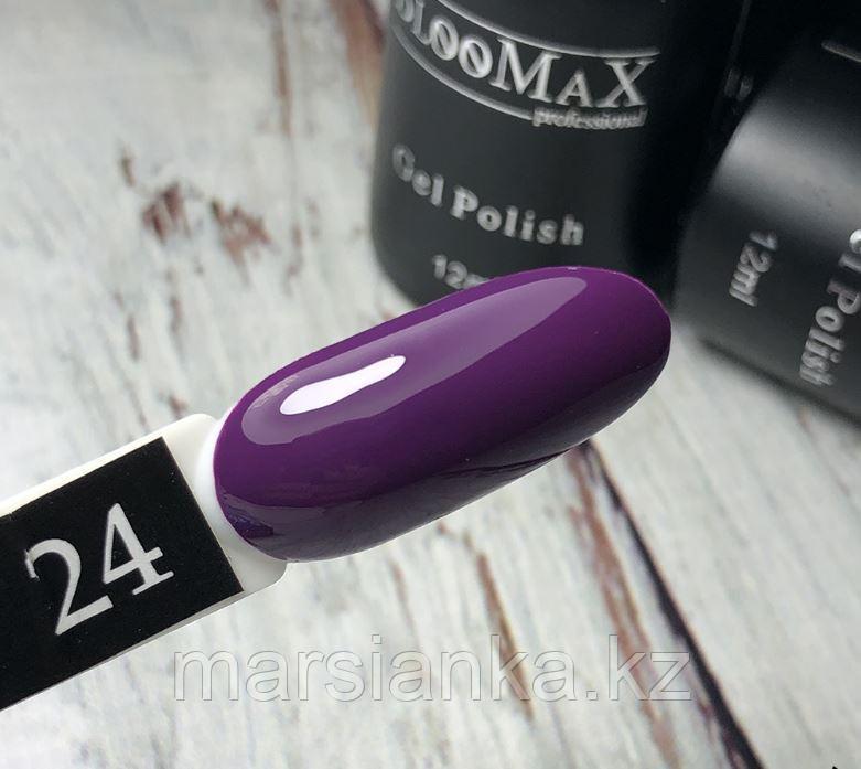Гель лак BlooMax №24 с ароматом клубники, 12 мл