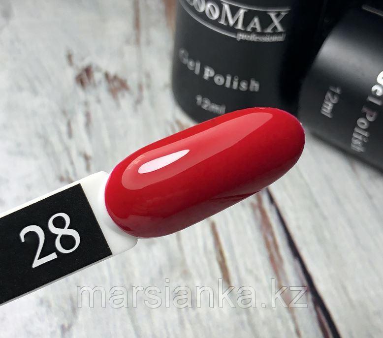 Гель лак BlooMax №28 с ароматом клубники, 12 мл