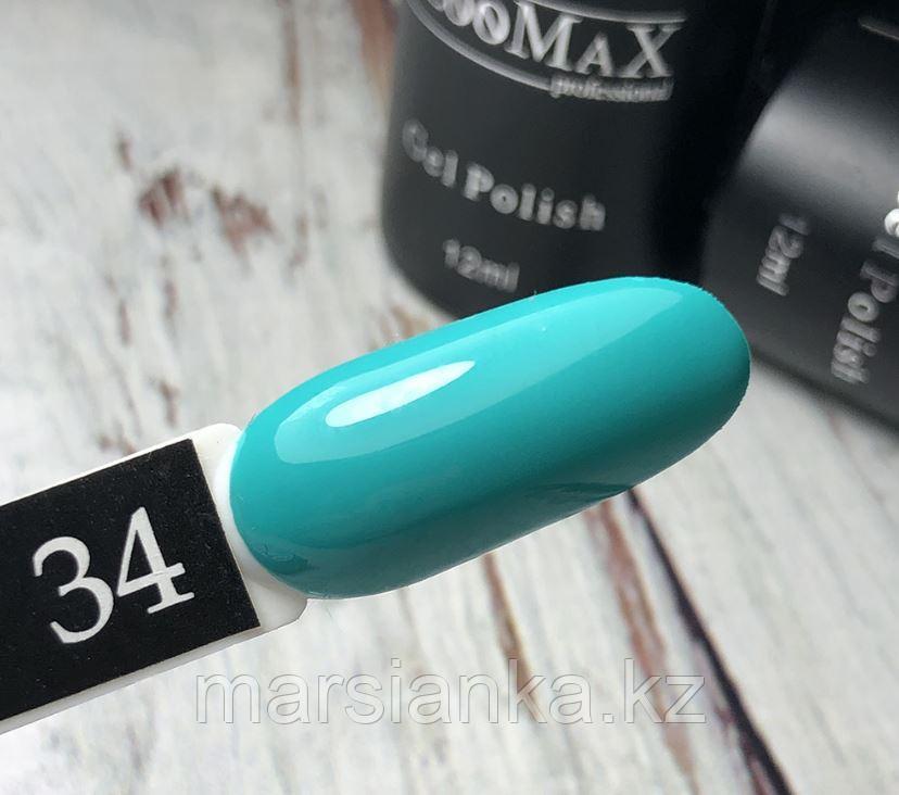 Гель лак BlooMax №34 с ароматом клубники, 12 мл