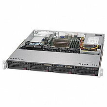 Сервер Supermicro 813MFTQC\X11SCL-F Rack 1U 4LFF