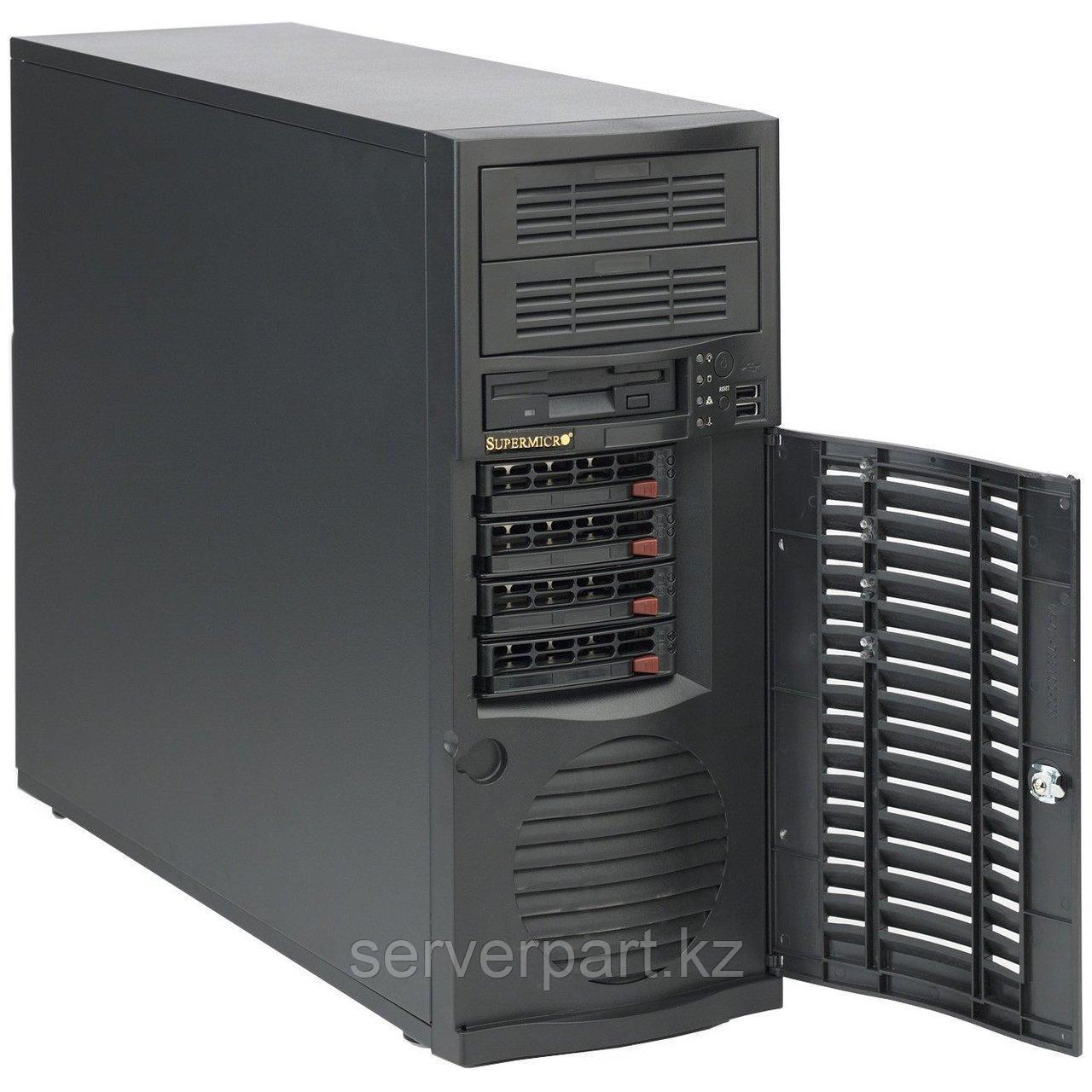 Сервер Supermicro 733T-500B\X11SSL Tower 4LFF/4-core intel xeon E3-1220v6 3GHz/no RAM/no HDD hp/RAID