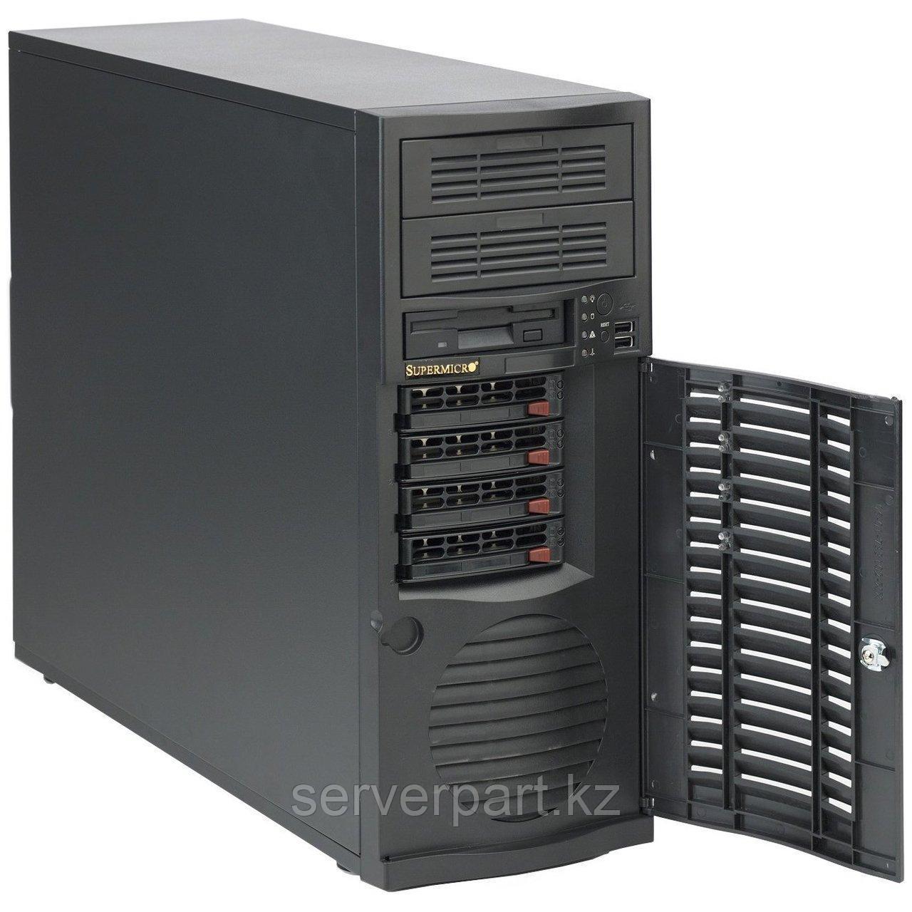 Сервер Supermicro 733T-500B\X11SSL Tower 4LFF/4-core intel xeon E3-1230v6 3.5GHz/no RAM/no HDD hp/RAID