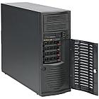 Сервер Supermicro 733T-500B\X11SСL-F Tower 4LFF/4-core intel xeon E-2124 3.3GHz/no RAM/no HDD hp/RAID