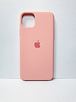 Защитный чехол для iPhone 11 Pro Max Soft Touch силиконовый, светло-розовый