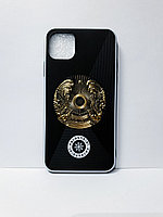 Кожаный чехол Казахстан iPhone 11 Pro Max