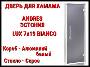 Дверь для турецкой бани (хамам) Andres Lux Bianco
