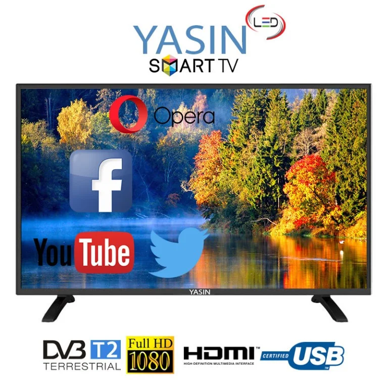 Телевизор YASIN LED-43E6000 SMART, Full HD