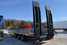 Полуприцеп трал (тяжеловоз) для перевозки спецтехники