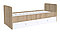 Кроватка - трансформер Фея "1100", (слоновая кос,, маятник (поперечный), ящик - 2, комод - 1, пеленальный стол, фото 2