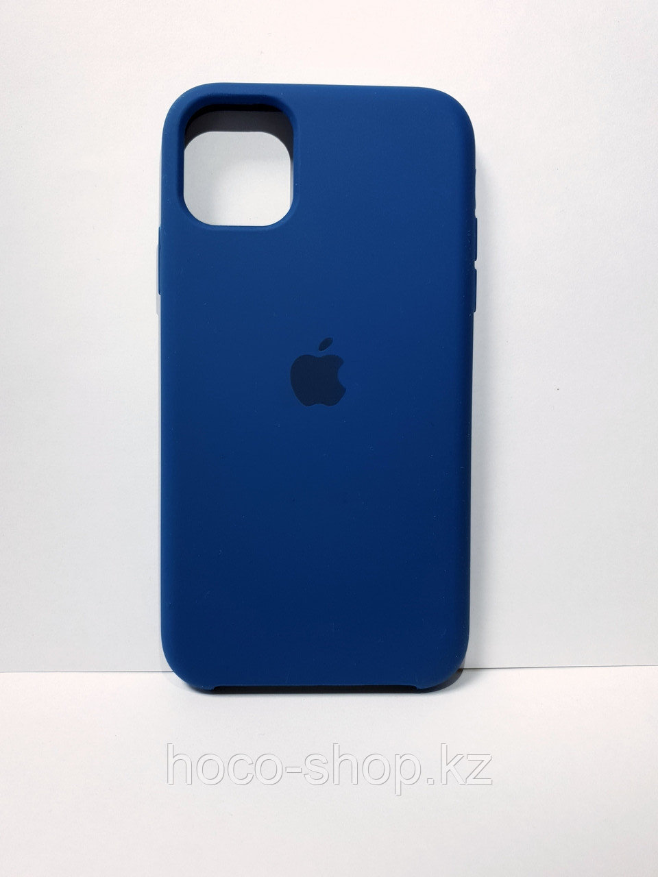 Защитный чехол для iPhone 11 Soft Touch силиконовый, синий