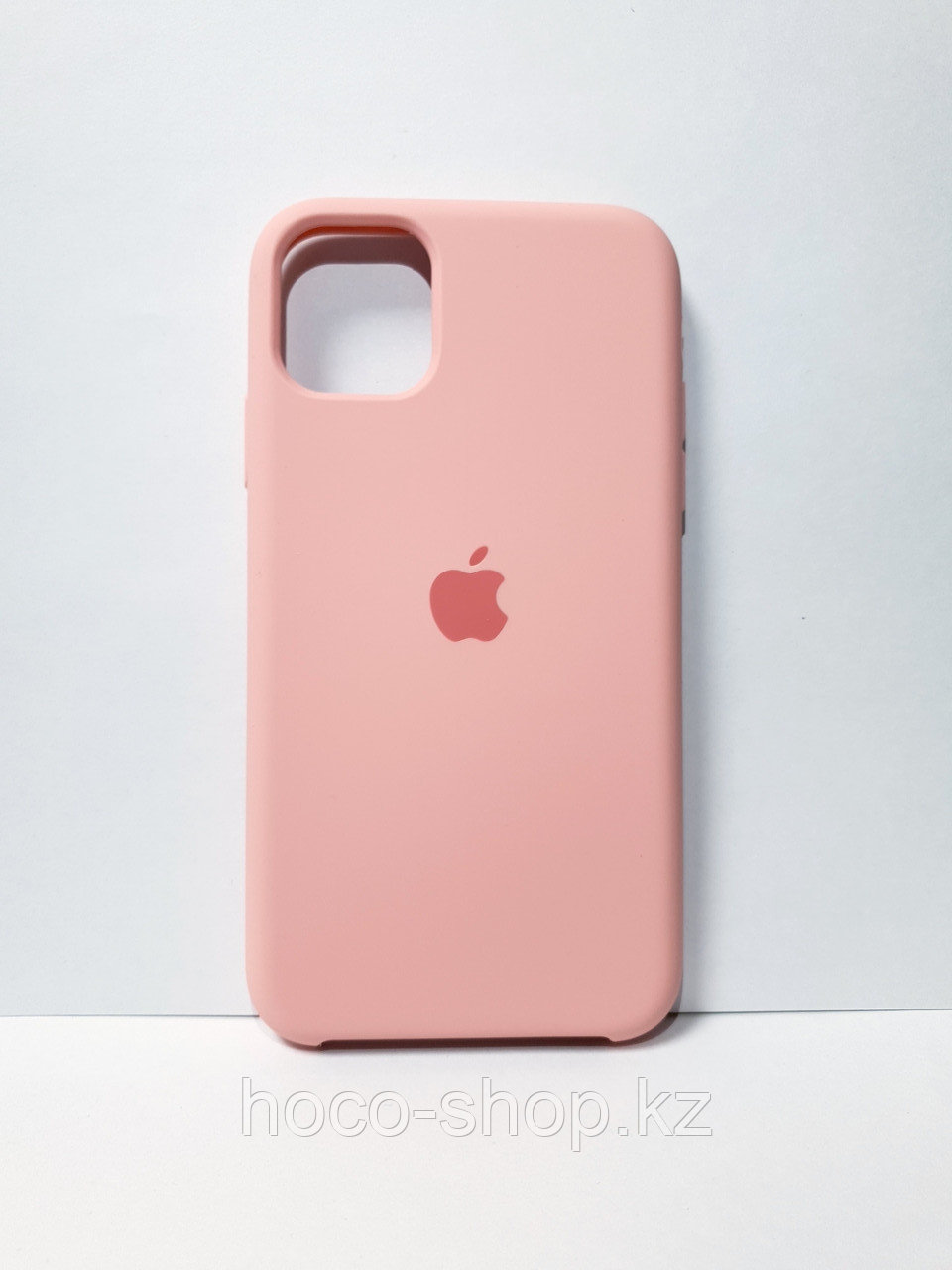 Защитный чехол для iPhone 11 Soft Touch силиконовый, розовый