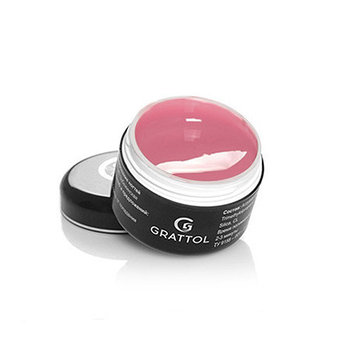 Camouflage Gel Pink Grattol (конструирующий гель камуфляж), 15мл, фото 2