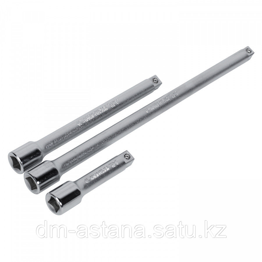 KING TONY Набор удлинителей 3/8", 75, 150, 250 мм, 3 предмета KING TONY 3113PR