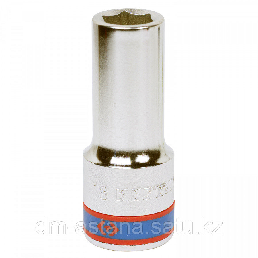 KING TONY Головка торцевая глубокая шестигранная 3/4", 18 мм KING TONY 623518M