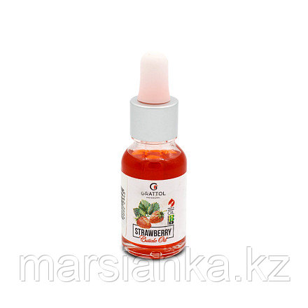 Масло для кутикулы Grattol Strawberry, 15мл, фото 2