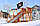 Детская площадка Савушка "4 сезона" 1 с игровой башней, гимнастическими кольцамиж., фото 3