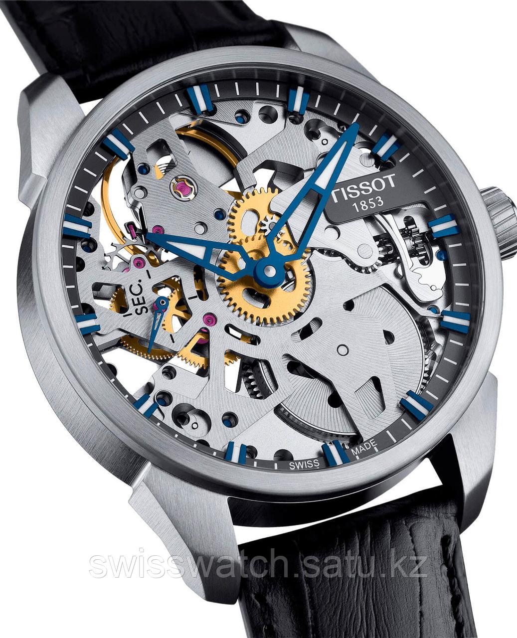 Наручные часы Tissot T-Classic T-Complication Squelette T070.405.16.411.00 - фото 3 - id-p3108139