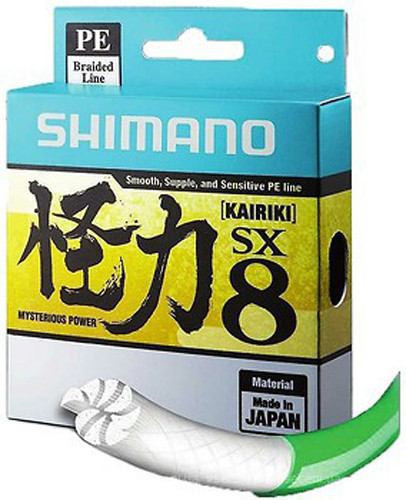 Шнур SHIMANO KAIRIKI MANTIS GREEN (150м)(0,10мм)(6,0кГ) R 13582