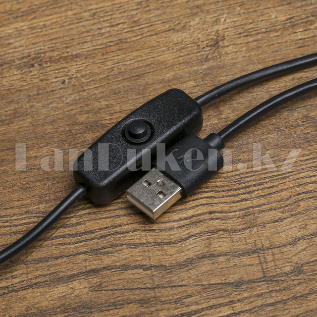 Svetodiodnaya lampa dlya chteniya knig na prishchepke, gibkaya LED USB v assortimente