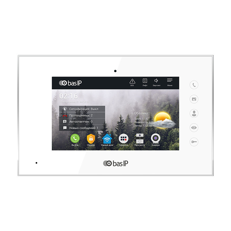 IP видеодомофон AQ-07 W v4