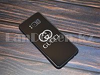 Чехол для смартфона Samsung A8 2018 с надписью Gucci