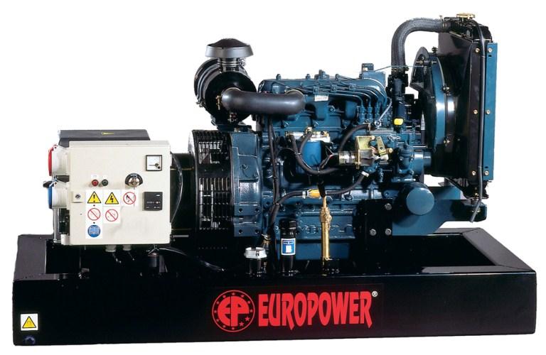 Сервисное обслуживание и ремонт Дизельных генераторов Euro Power
