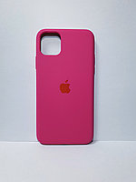 Защитный чехол для iPhone 11 Pro Soft Touch силиконовый, вишневый