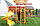 Детская площадка Савушка 18 с игровой башней, винтовой горкой, альпинистской и шведской стенкой, песочницей, фото 9