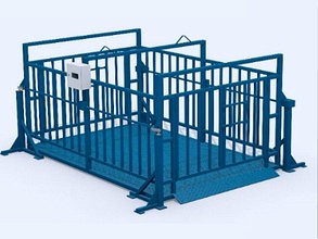 Весы электронные для взвешивания телят "ВПЭ-600-С" (Фермер) стационарные