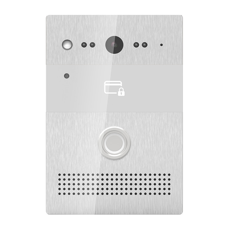 IP вызывная панель индивидуальная AV-07B SILVER