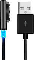 Магнитный USB-кабель для Sony Xperia (черный)